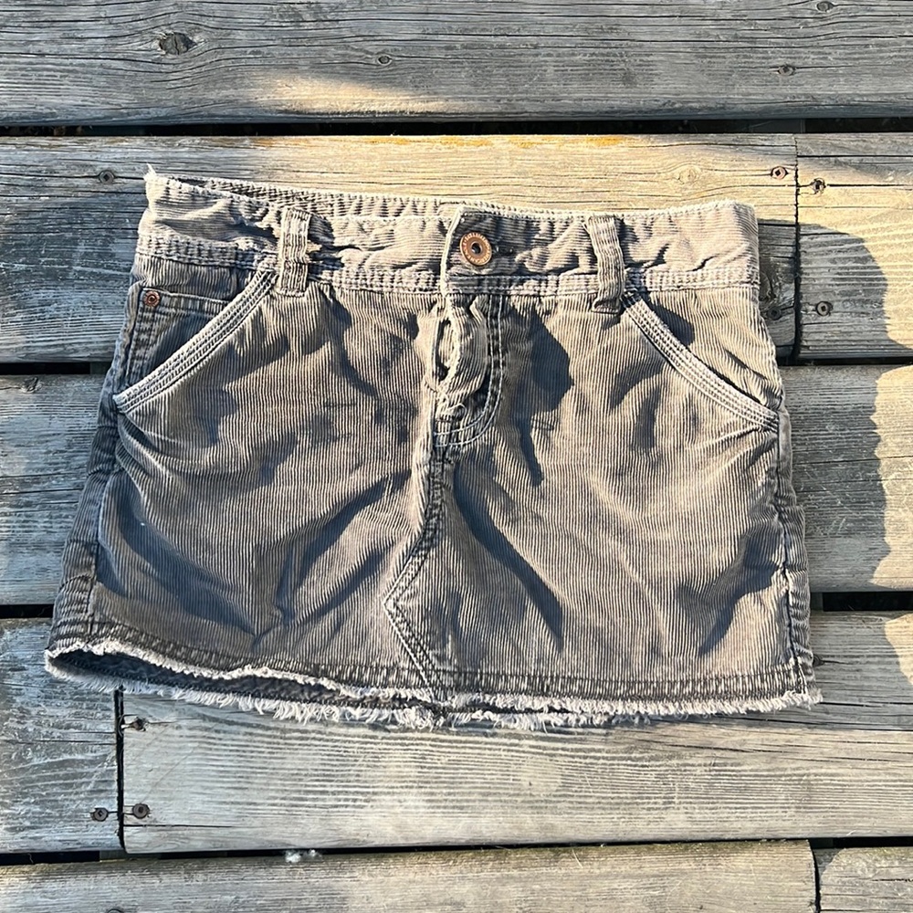 American Eagle Corduroy Mini Skirt